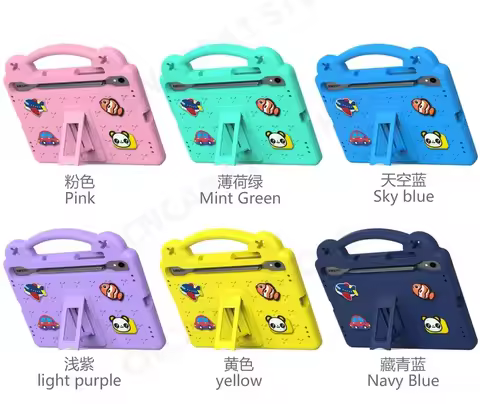 Kids EVA Foam Cover For Samsung Galaxy Tab S11 S10 Lite S9 FE S8 S7 Case SM-X730 SM-X736B X400 X406B