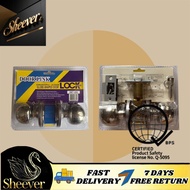 SHEEVERDOORLINK 587ss 587ab Stainless door knob set globe type