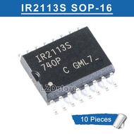 10Pcs Original IR2113S SOP16 IR2113 IR2113STRPBF 2113S SOP-16 SMDโมดูลสูงและต่ำด้านข้างDriver ICใหม่