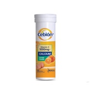 Cebion Vitamin C 1000mg + CALCIUM Effervescent (1 Tube- 10's) Exp: 1/2023