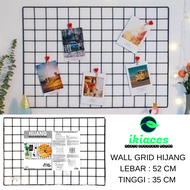 WALL GRID HIJANG WIRE GRID HIASAN DINDING JARING DINDING DEKORASI KAMAR MURAH BAYAR DI TEMPAT