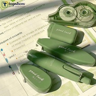 TOPSHOW 5Pcs/Set Solid Color Simple Correction Tape Creative Correction Belt Students Stationery Off