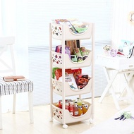 Jinbo Storage Rack Storage Rack Kitchen Bathroom Gem Plastic Wholesale Storage Rack Sundries Pulley 