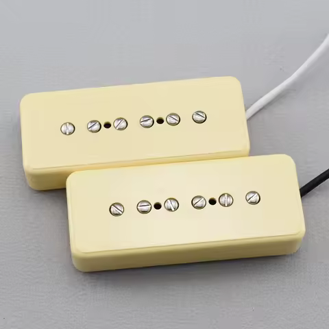 1 Set Original Genuine Epi P90 Pickup / P-90 Ceramic Magnet Electric Guitar Pickup - KR(Origin)