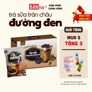 [Tặng Cốc] Trà Sữa Trà Hoa Quả Pha Sẵn Ô Long Nướng Trân Châu Đường Đen Đủ Vị Thơm Ngon Giảm Đường B