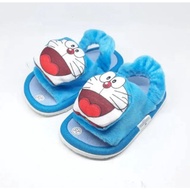 Baby Sandals, Fur Slippers, Doraemon Doll