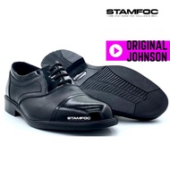 9973 Kasut Potong Johnson brogue shoes pejabat office formal tactical gd spike kulitkraf pejabat off