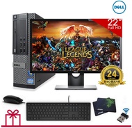 [Trả góp 0%]Bộ máy tính để bàn DELL Optiplex  Core i3 RAM 8GB ổ cứng SSD 240GB Màn Hình DELL 22 inch