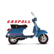 Vespa STICKER CUSTOM GASPOLL REFLECTIVE STICKER Motorcycle STICKER SCOOTER