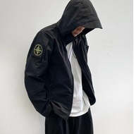 Stone island Jaket Lelaki 24ss New Premium windbreaker women Outdoor Functional Multi-Pocket Velcro 