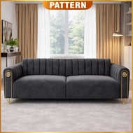 PATTERN Premium LUXE 2+3 Seater Sofa Set Modern Classic Living Room Sofa | 3 Seater Sofa Murah
