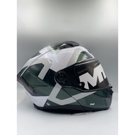 MT Helmet Atom 2 SV Dexter A6 Gloss Green (ECE 22.06)