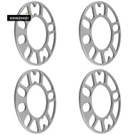 4Pcs Aluminum Wheel Spacers Shims Plate Auto Wheel Spacers Stud for 4X100 4X114.3 5X100 5X108 5X114.