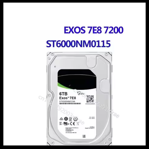 100%test ST6000NM0115 Desktop HDD.3.5INCH 6TB 2.5 SAS 256MB 7200 RPM SATA ST6000NM0115 HDD