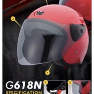 VISOR HELMET G618 RAINBOW , TINTED BLACK