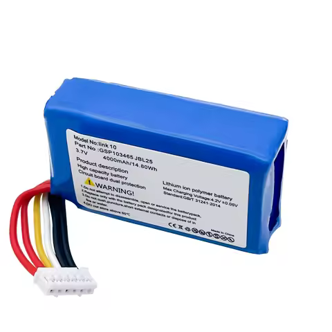 4000mAh Bluetooth Wireless Speaker Battery Compatible for JBL Link 10 Link10,GSP103465,Li-ion Polyme