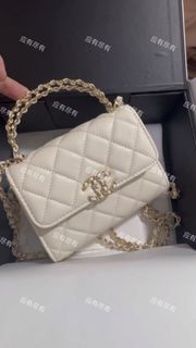 小香家23P Kelly豎版魚子醬小牛皮手袋｜全套禮盒包裝