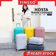 Finsso:Hosta High-Quality Polypropylene Plastic (PP) PP material suitcase new pattern wave design tr