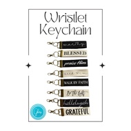 Bible Verse Wristlet Keychain Souvenirs