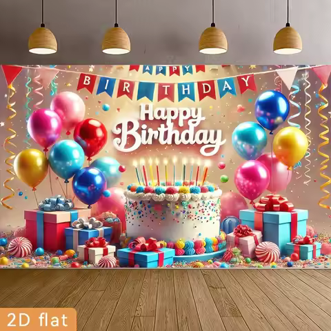 2D Plane - 2D Plane - 1 piece 2D Plane Banner | Suitable for party banners, birthday wishes, home de