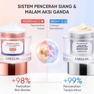GMEELAN Glabridin Pearl Peptide Brightening Cream Moisturizer+Durvillea Polypeptide Restoring Lazy C