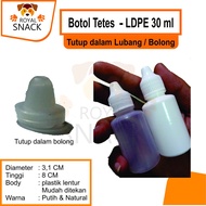 MATA 30 eye drop bottle new plastic holeML 30ml 30cc perforatednatural
