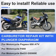 (DKCZ) Carburetor Repair Rebuild Kit for Pegaso 650 ATV 1992-2000 F650 BST33 F 650 BST33