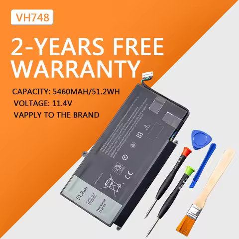 VH748 Laptop Battery For DELL Vostro 5460 5470 5560 14 5480 For Inspiron 14 5439 V5460D-1308 V5460D-