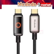 Mcdodo CA-668 Auto Power Off Cable Data Cable 100W Cable Fast Charging Cable Type-C Auto Off Cable 1