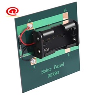 1W 4V Rechargeable AA Battery Solar Cell Charger With Base For 2xAA Batteries Charging Directly