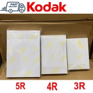 Kodak & Canon A4 / 3R / 4R / 5R kodak Glossy Photo Paper 230gsm-100 Sheets/Pack
