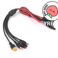 YRBWDYZDH  Panel Extension Cable, 1m Length MC4 to DC5521 7909 XT60 Female Connector  Wire, Connecto