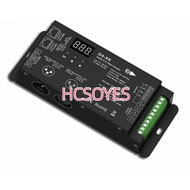 skydance D4-XE 4CH PWM constant voltage CV DMX512 RDM LED decoder controller with digital display XL