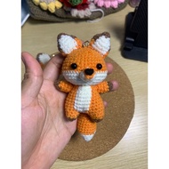 Fox crochet | Knitted Fox I Keychain crochet | Knitted Keychain