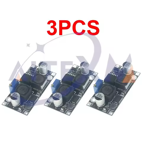 XL6019 (XL6009 upgrade) Automatic Step-up Step-down DC-DC Adjustable Converter Power Supply Module 2