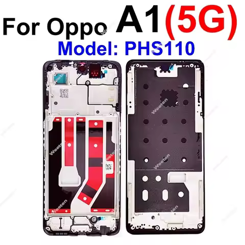 For OPPO A3S A5 A5S A7 A7X A8 A9 A1 A1X A1k A2 A2X A3 4G 5G 2019 LCD Frame Cover Front LCD Housing F