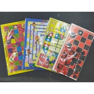 BoardGame Card Snake Ladder, Draught Chess,