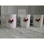Plastic rooster cup white plastic cup / cup