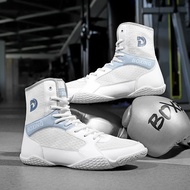 Boxing Shoes Men Breathable Wrestling Shoes Non Slip Boxing Training Sneakers