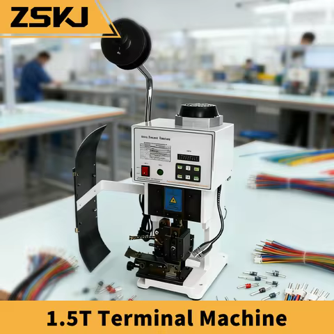 1.5T-3T Terminal crimping machine with OTP Straight/Horizontal Applicator Super Connector Crimper To