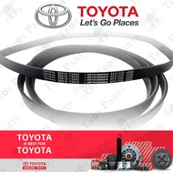 Original Toyota Fan Belt 90916-T2043 for Toyota Wish ZGE20 ZGE22 ZGE25 2012-2017 CHR ZGX11 (6PK1220)