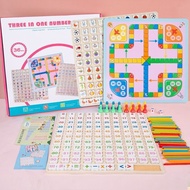 Montessori Hundreds Board Wooden 1 to 100 Number Board First Grade Mathematics Kindergarten Teaching