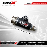 Silincer Racing CSX - Selenser Racing type Gen 4pro - by CSX FACTORY MUFFLER