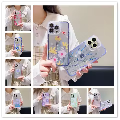 Flower Case For Samsung Galaxy A72 A73 A82 A81 M13 M21 M23 M31 M31S M32 M33 M51 M53 A8 Plus A7 A9 20