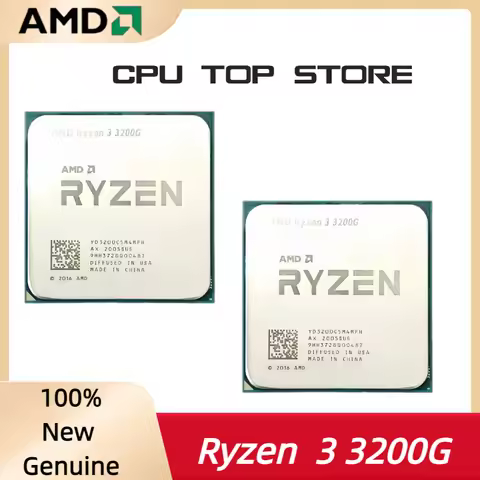 AMD Ryzen 3 R3 3200G Processor 3.6GHz Quad-Core 65W AM4 CPU In Stock