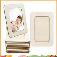 12 Pieces DIY Wood Picture Frames Standing Photo Frames For 4 X 6 In Photos, uejfrdkuwg