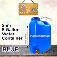 5 Gallon Slim Mineral Water Container PartyBuddyPH