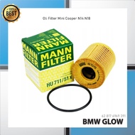 Oil Filter Mini Cooper N14 N18 R55 R56 R57 R60 11427622446 Mann