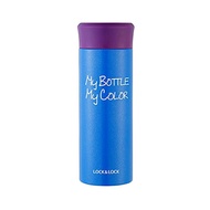 Lock & Lock Colorful Hot Cool Water Vacuum Bottle LHC4020B - Blue 330 mL