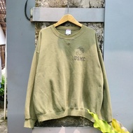 vintage USMC Marine Corps Green sweatshirt